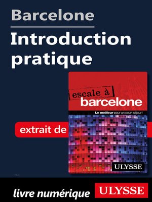 cover image of Barcelone--Introduction pratique